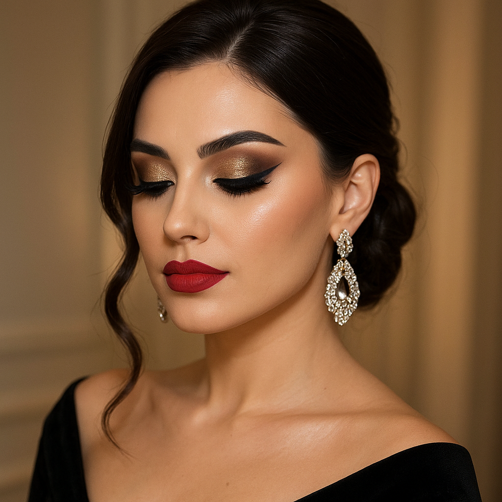 Özel etkinlik makyajı, gece makyajı ve özel gün makyajı